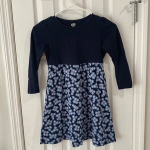 Girls Uniqlo floral dress
